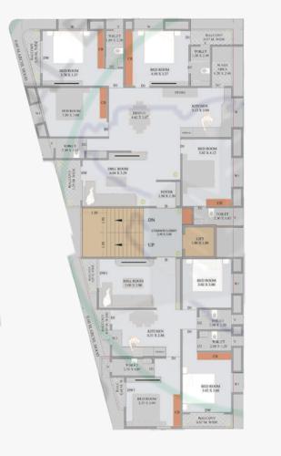 Govardhan Luxuriya Cluster Plan from 1st to 5th Floor govardhan-luxuriya Govardhan Luxuriya Cluster Plan from 1st to 5th Floor