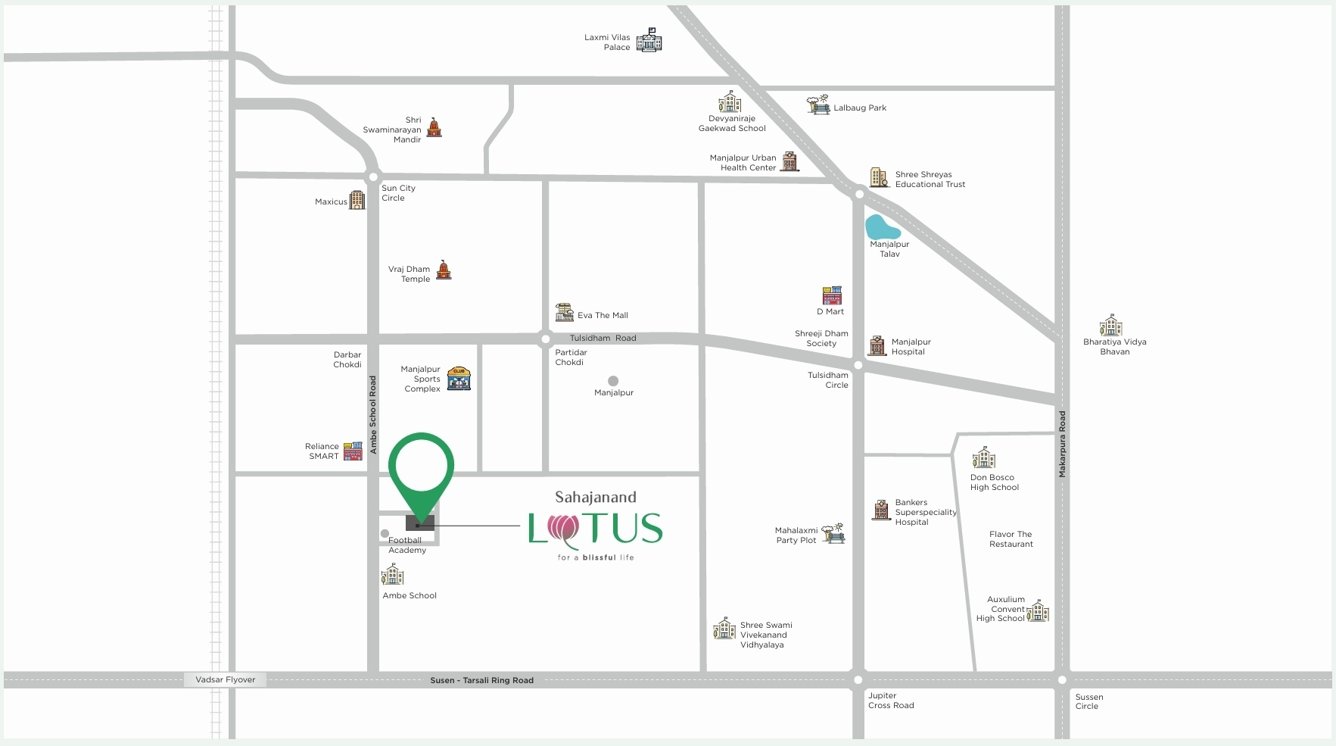 lotus Location Plan