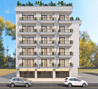 Elevation metro-view-apartment Elevation