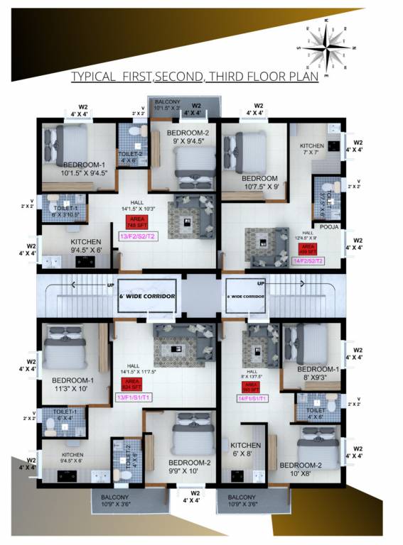  crest ostia Cluster Plan