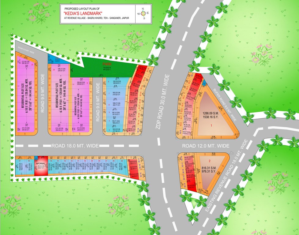 landmark iii Layout Plan