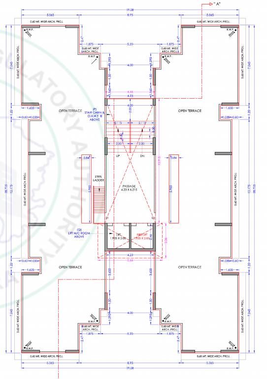  gopinath status BLOCK A Cluster Plan Terrace
