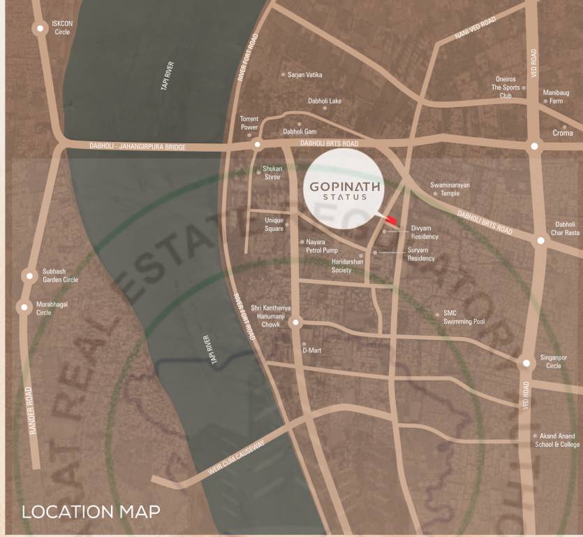  gopinath status Location Plan