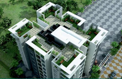  gokul-vrindavan-wing-raghav Terrace Garden