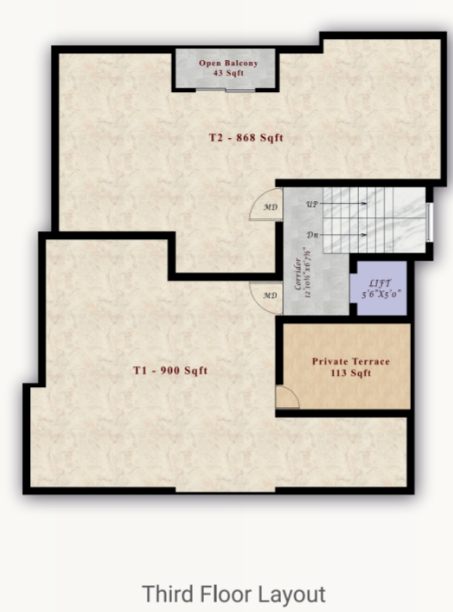  agate Agate Cluster Plan for 3rd Floor