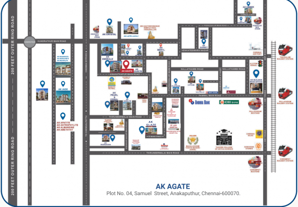  agate Location Plan