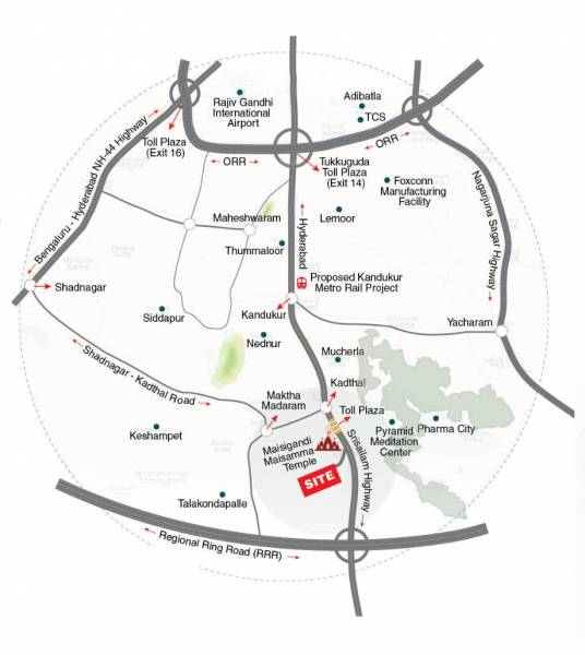  coorg-estates Location Plan