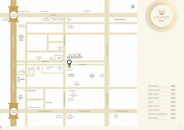  kalpchandra-serenity Location Plan