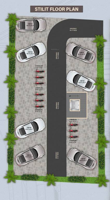  sunrise Block B Cluster Plan for stilt Floor