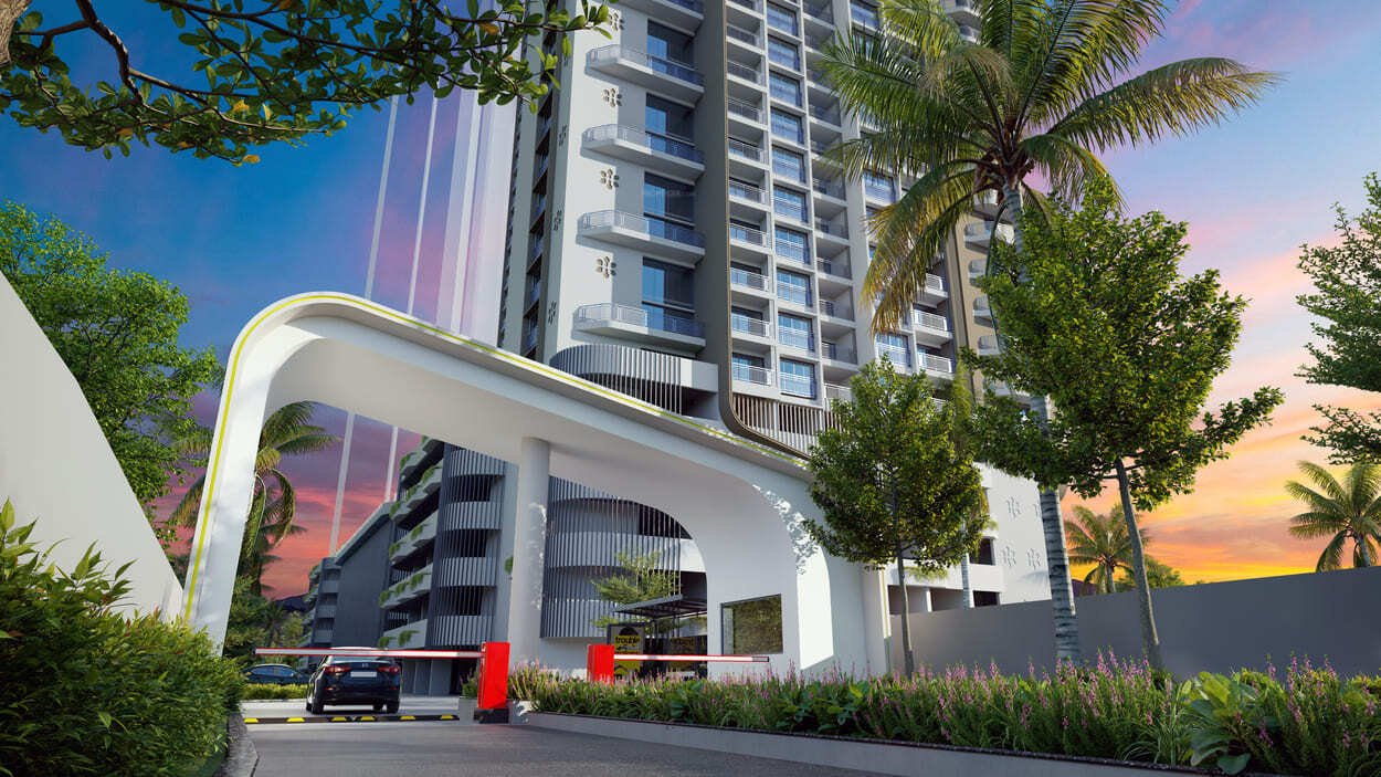  skyfinia phase 1 Entrance Gate Security Cabin