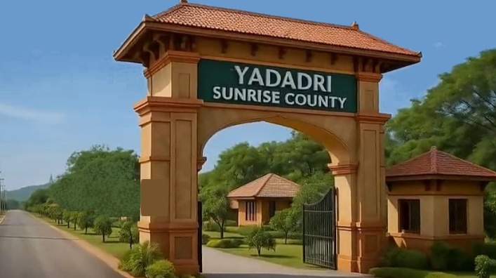  yadadri sunrise county Gated Community