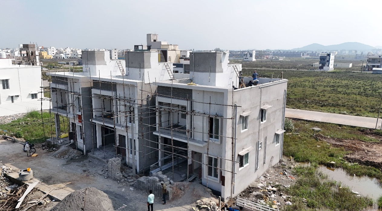  alankar vridhi villa 2 Construction Status Aug 25