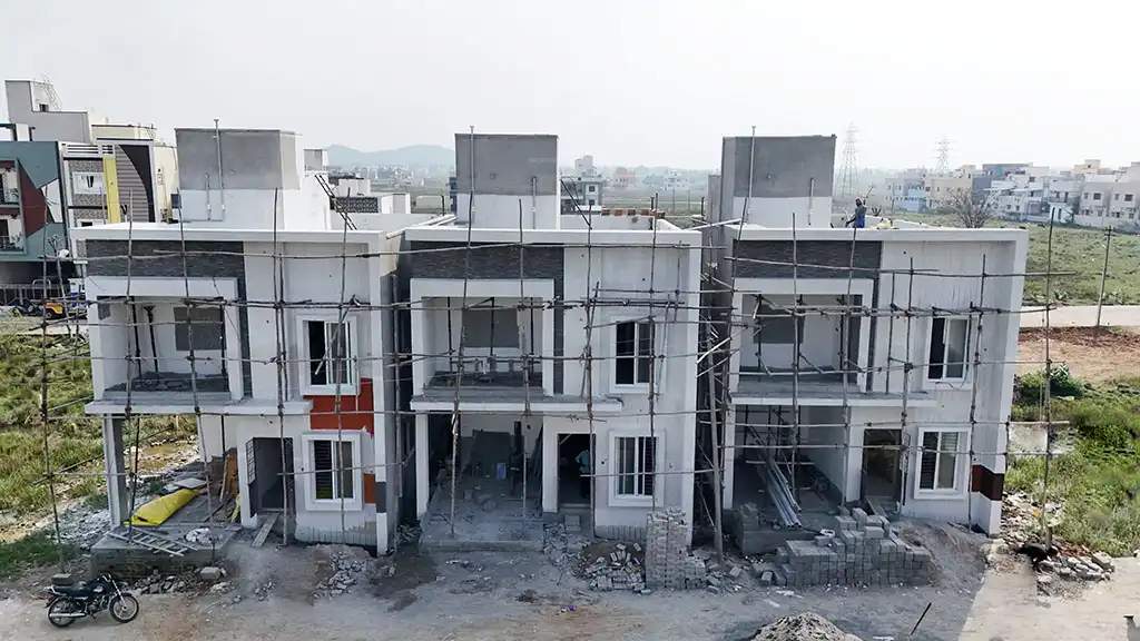 alankar vridhi villa 2 Construction Status Aug 25