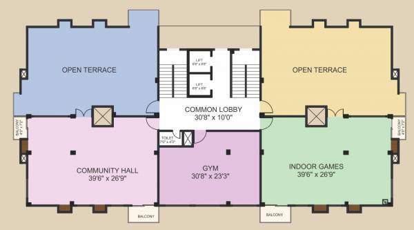 Tower A Cluster Plan For Terrace aawas Tower A Cluster Plan For Terrace