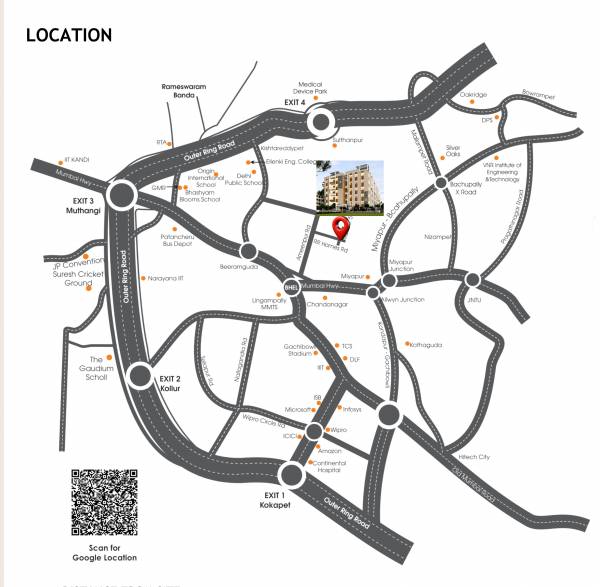  shivam-homes Location Plan