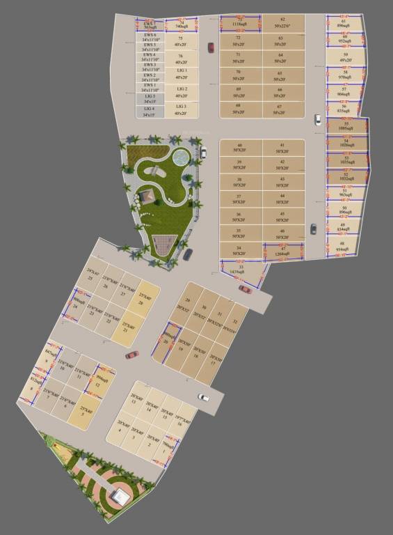  dhara Layout Plan