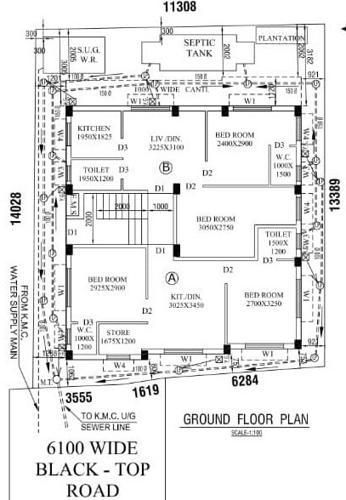  cornerstone-upoma Cornerstone Upoma Cluster Plan for ground Floor