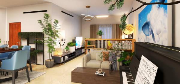  golf-view-condos Living Area