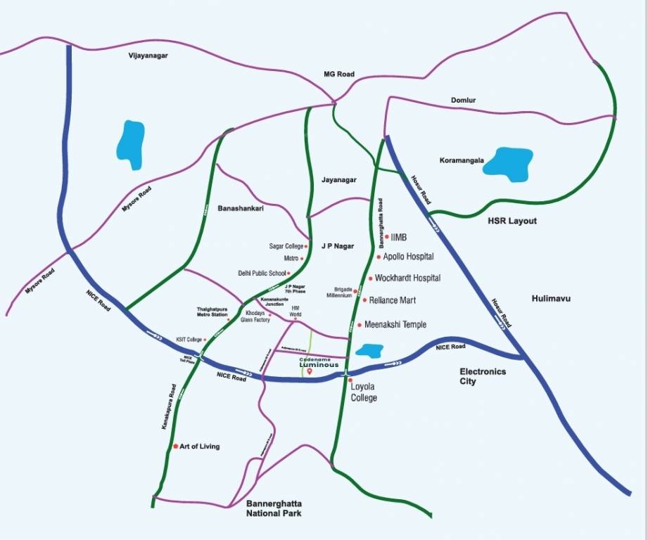  codename luminous Location Plan