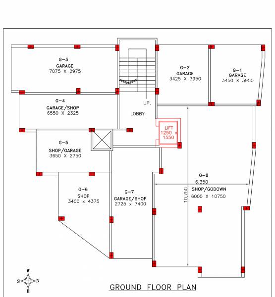  deb-nibas Deb Nibas Cluster Plan for ground Floor