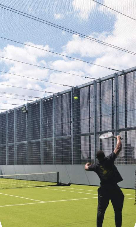  the green arc Badminton Court