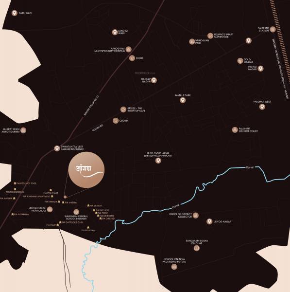  aangan Location Plan