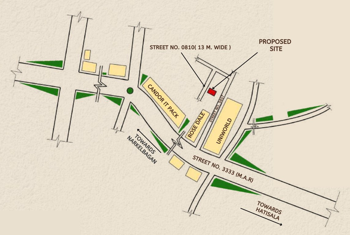  delta infra heights grove 10 810 Location Plan