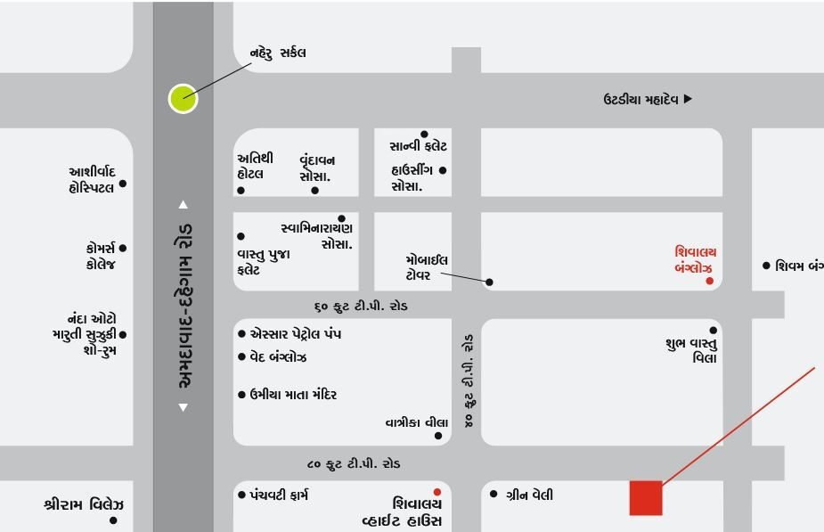 shivalay heaven Location Plan