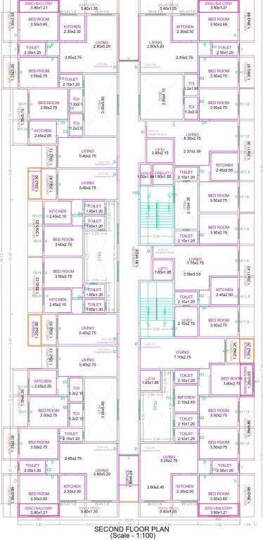  precious infinity Precious Infinity Cluster Plan for 2nd Floor
