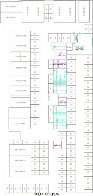  precious infinity Precious Infinity Cluster Plan for ground Floor