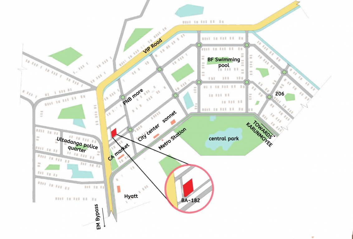  delta infra heights parkview ba 182 Location Plan