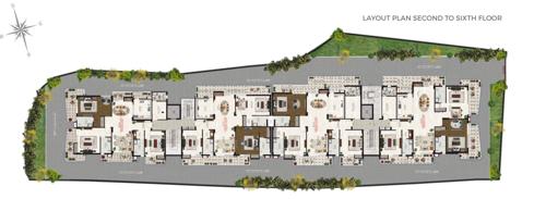  spark-hills Spark Hills Cluster Plan from 2nd to 6th Floor