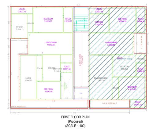  shree-arunachala-apartments Shree Arunachala Apartments Cluster Plan for 1st Floor