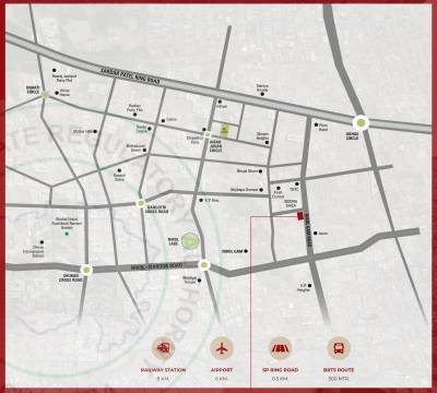  heights Location Plan