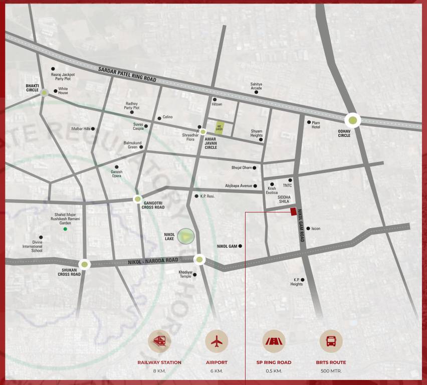  heights Location Plan