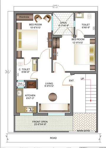  kridha-floors Kridha Floors Cluster Plan for ground Floor