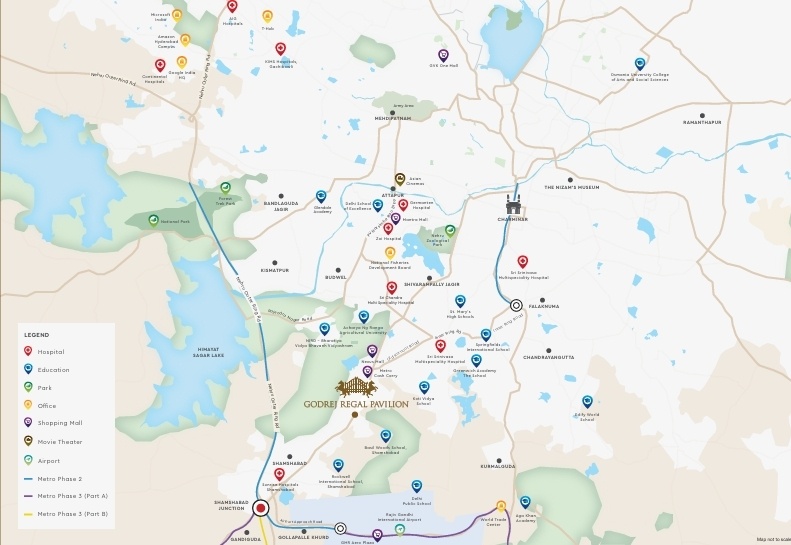  regal pavilion Location Plan