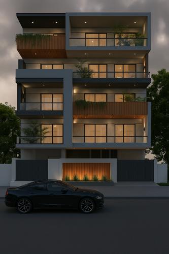 Elevation luxury-floors-south-city-1 Elevation