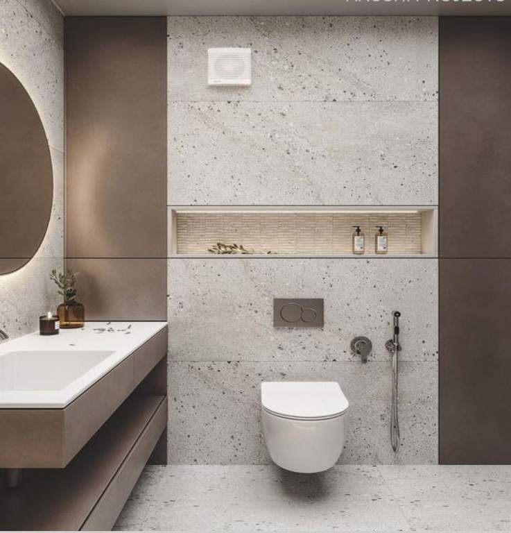  luxury floors south city 1 Bathroom