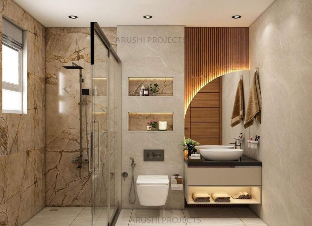  luxury floors south city 1 Bathroom