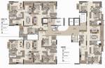  sree-panchanan-residency Sree Panchanan Residency Cluster Plan from 1st to 14th Floor