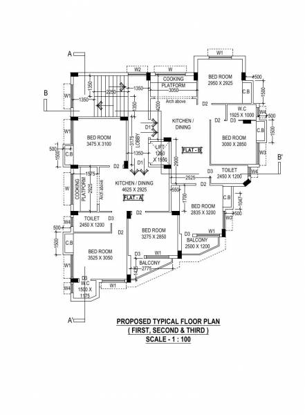  pearl RS Pearl Cluster Plan from 1st to 3rd Floor