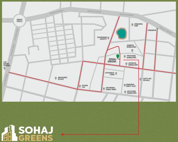  greens Location Plan