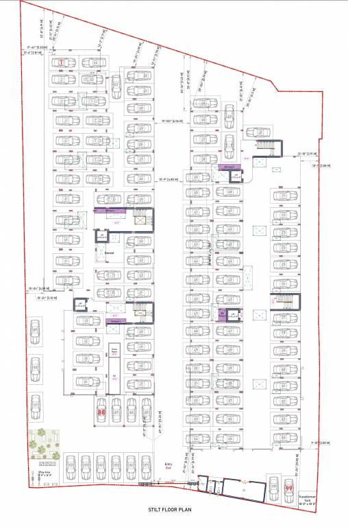  clover Block A Cluster Plan for ground Floor