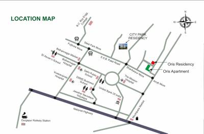  city-park-residency Location Plan