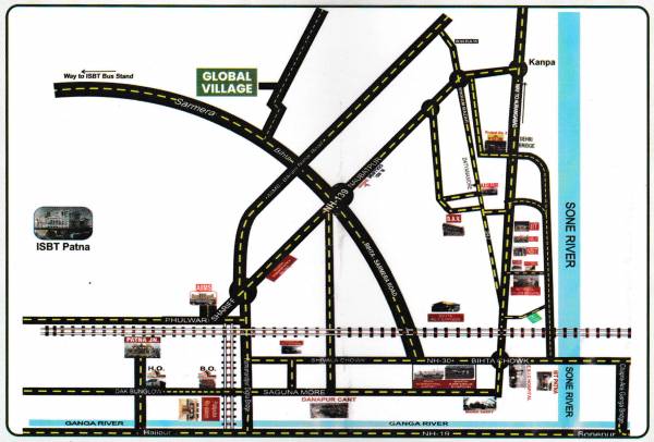  global-village-township Location Plan