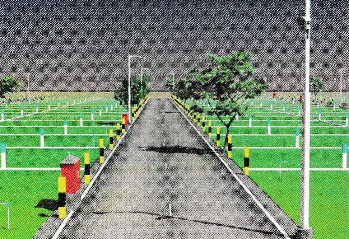  global village township Internal Roads & Footpaths