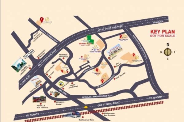  white-city Location Plan