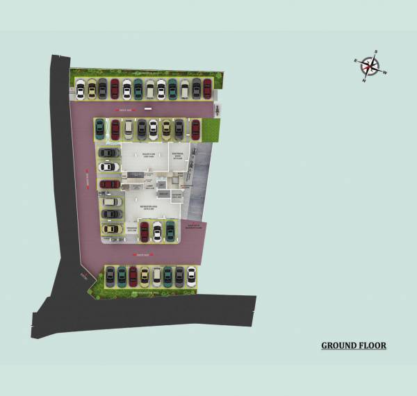  up-town UP Town Cluster Plan for ground Floor
