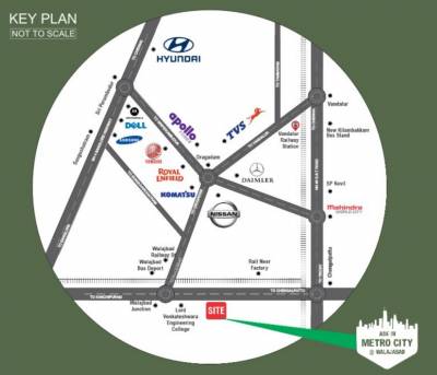  metro-city Location Plan